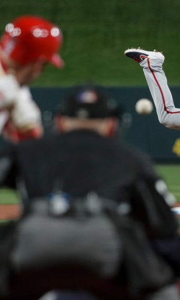 Martínez breaks up no-hitter late, Cardinals blanked 2-0 in Game 1 of NLCS